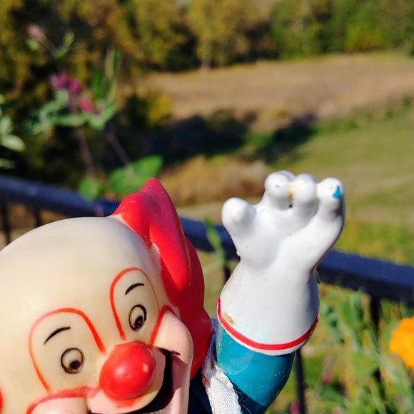 Vintage 1974 Bozo The Clown Figure / Doll Figure Larry Harmon Dakin - Picture 5 of 7